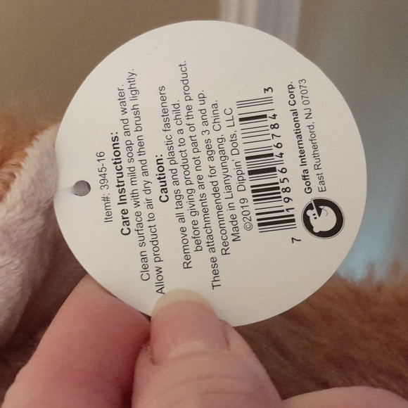 Goffa Dippin Dots Rainbow Ice Cream Purple Bear - Picture 2 of 3